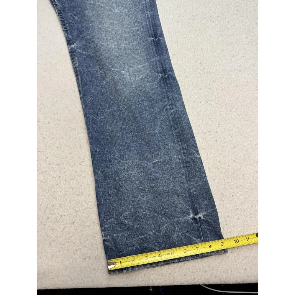 True Religion Section Jeans Mens 44x34 Blue Stretch Straight Denim NWT MSRP$199